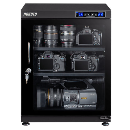 HOKUTO防湿庫・ドライボックス HK-100 HKシリーズ　ワイドタイプ耐荷重仕様100L